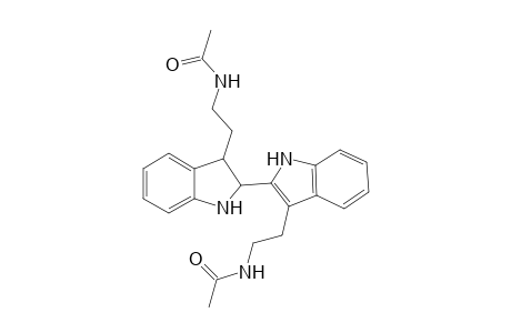 bis{3-[(Acetylamino)ethyl]indol-2-yl} - 2,3-dihydro