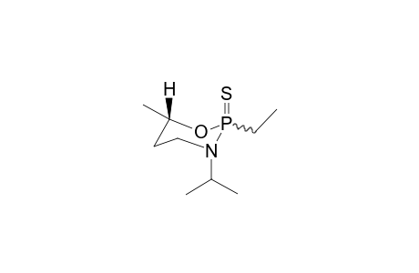 (2l,6l)-6-Methyl-2-ethyl-3-(1'-methylethyl)-1,3,2-oxazaphosphorinane-2-Sulfide