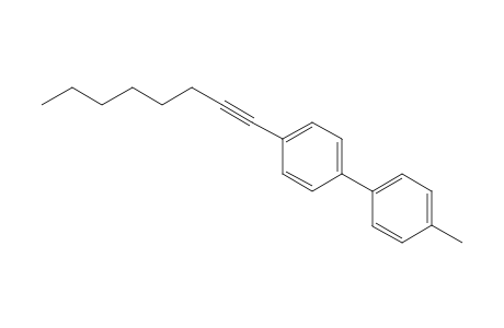 4-(1-Octynyl)-4'-methyl-1,1'-biphenyl
