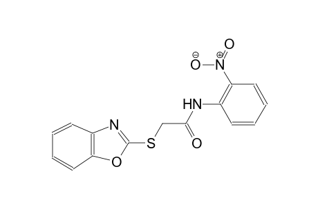2-(1,3-benzoxazol-2-ylsulfanyl)-N-(2-nitrophenyl)acetamide