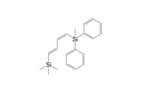 (1Z,3E)-1-(Methyldiphenylsilyl)-4-(trimethylsilyl)-1,3-butadiene
