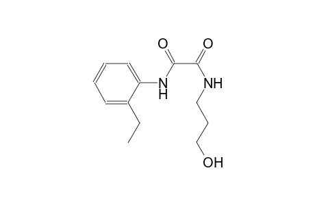 N~1~-(2-ethylphenyl)-N~2~-(3-hydroxypropyl)ethanediamide