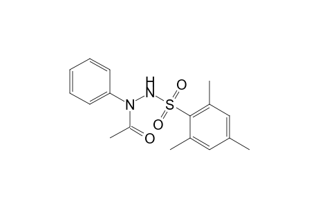 Acetic acid, 1-phenyl-2-[(2,4,6-trimethylphenyl)sulfonyl]hydrazide