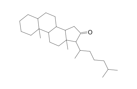 Cholestan-16-one, (5.alpha.)-