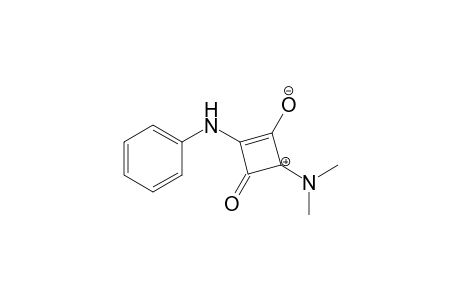 1-Anilino-3-(N,N-dimethylamino)cyclobutenediylium-2,4-diolate