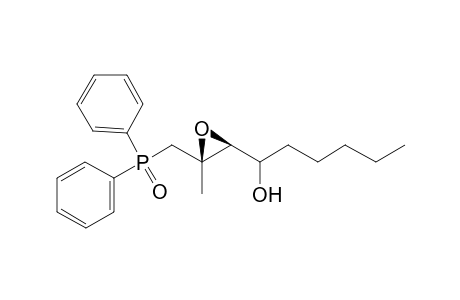syn-(2RS,3SR,4RS)-1-Diphenylphosphinoyl-2,3-epoxy-2-methylnonan-4-ol