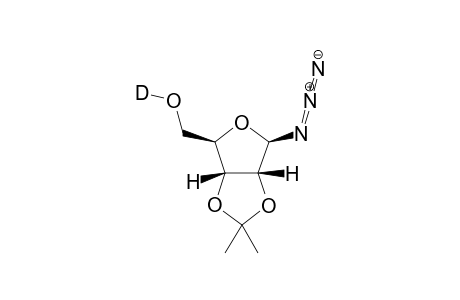 (3aR,4R,6R,6aR)-4-azido-6-(deuteriooxymethyl)-2,2-dimethyl-3a,4,6,6a-tetrahydrofuro[3,4-d][1,3]dioxole