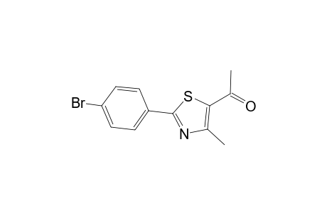 Ethanone, 1-[2-(4-bromophenyl)-4-methyl-5-thiazolyl]-