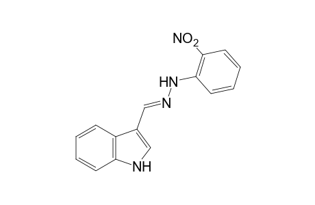 3-indolecarboxaldehyde, o-nitrophenylhydrazone