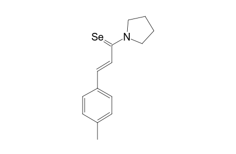 (E)-3-(4-methylphenyl)-1-pyrrolidin-1-ylprop-2-ene-1-selone