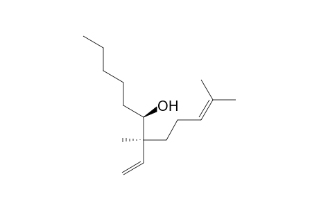 (6R,7S)-7,11-dimethyl-7-vinyl-dodec-10-en-6-ol