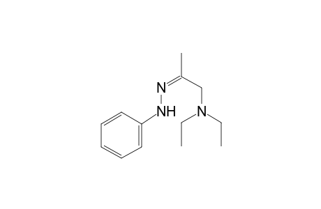 Diethyl-[(2Z)-2-(phenylhydrazono)propyl]amine