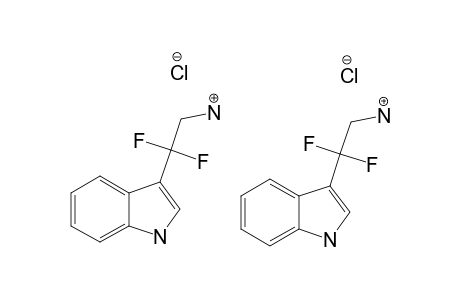 2,2-DIFLUORO-2-(1H-INDOL-3-YL)-ETHYLAMINE-HYDROCHLORIDE