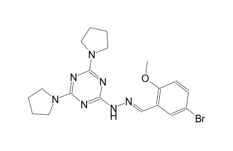 5-bromo-2-methoxybenzaldehyde [4,6-di(1-pyrrolidinyl)-1,3,5-triazin-2-yl]hydrazone