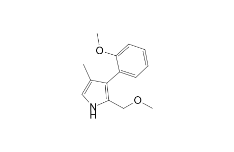 2-(methoxymethyl)-3-(2-methoxyphenyl)-4-methyl-1H-pyrrole