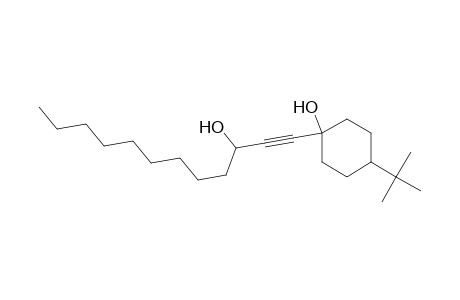 1-(3-Hydroxy-1-dodecynyl)-4-t-butyl-1-cyclohexanol