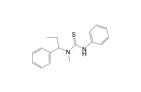 N-Methyl-N'-phenyl-N-(1-phenylpropyl)thiourea