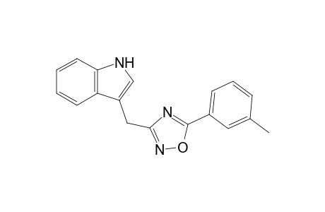 3-(Indol-3-yl)methyl-5-(3-methylphenyl)-1,2,4-oxadiazole