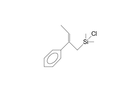 2-Phenyl-1-(chloro-dimethylsilyl)-(E)-2-butene