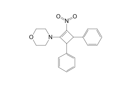 4-(TRANS-2-NITRO-3,4-DIPHENYL-1-CYCLOBUTEN-1-YL)-MORPHOLINE