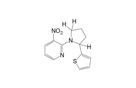 3-nitro-2-[2-(2-thienyl)-1-pyrrolidinyl]pyridine