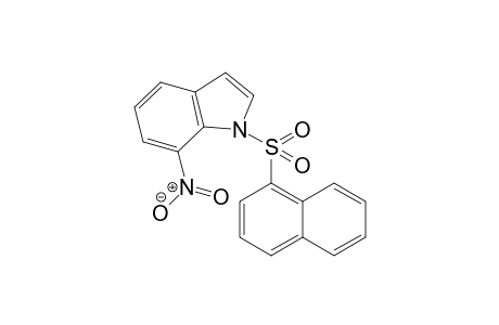 1-(.alpha.-naphthalen-1-ylsulfonyl)-7-nitro-1H-indole