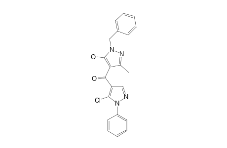 (5-CHLORO-1-PHENYL-1H-PYRAZOL-4-YL)-[5-HYDROXY-1-(4-METHOXYBENZYL)-1H-PYRAZOL-4-YL]-METHANONE