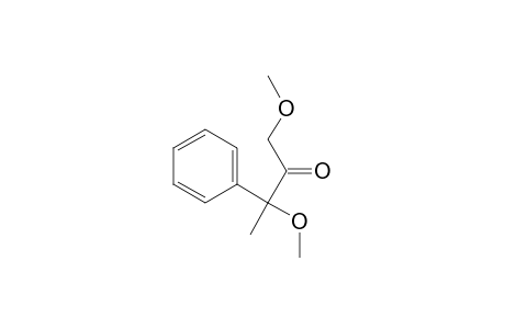 1,3-Dimethoxy-3-phenylbutan-2-one