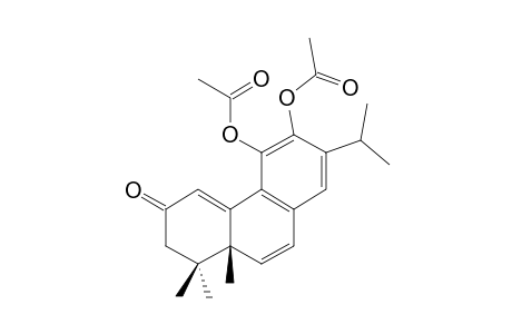 6,7,8,8A-TETRAHYDRO-2-ISOPROPYL-8,8,8A-TRIMETHYL-6-OXO-PHENANTHREN-3,4-DIYL-DIACETATE;PYGMAEOCIN-C-DIACETATE