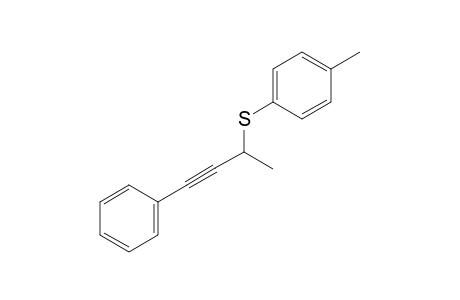 (4-Phenylbut-3-yn-2-yl) (p-tolyl) sulfide