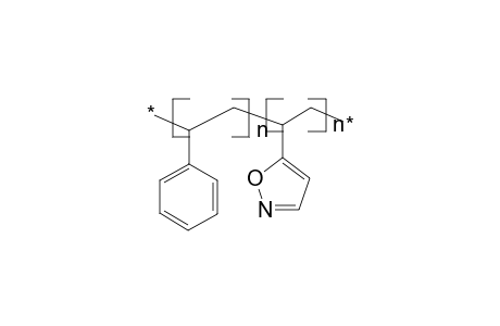 Poly(styrene-co-5-vinylisoxazole)