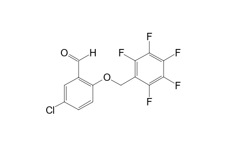 Benzaldehyde, 5-chloro-2-(2,3,4,5,6-pentafluoro benzyloxy)