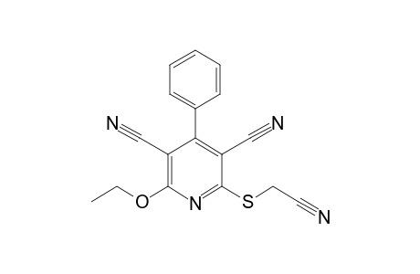 2-(cyanomethylthio)-6-ethoxy-4-phenyl-dinicotinonitrile