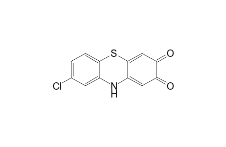 3H-Phenothiazine-2,3(10H)-dione, 8-chloro-