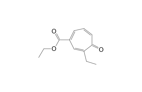4-(Ethoxycarbonyl)-2-ethylcyclohepta-2,4,6-triene-1-one
