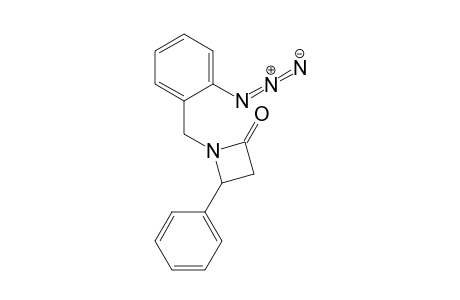 N(4)-[2'-Azidobenzyl]-1-phenyl-4-azacyclobutan-3-one