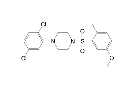1-(2,5-dichlorophenyl)-4-(5-methoxy-2-methyl-phenyl)sulfonyl-piperazine