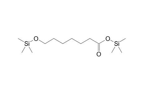 Heptanoic acid, 7-[(trimethylsilyl)oxy]-, trimethylsilyl ester