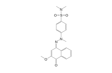 Benzenesulfonamide, 4-[2-(3,4-dimethoxy-1-naphthalenyl)diazenyl]-N,N-dimethyl-