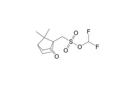 Bicyclo[2.2.1]heptane-1-methanesulfonic acid, 7,7-dimethyl-2-oxo-, difluoromethyl ester, (.+-.)-