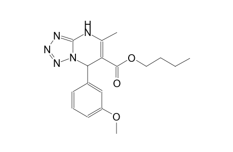 butyl 7-(3-methoxyphenyl)-5-methyl-4,7-dihydrotetraazolo[1,5-a]pyrimidine-6-carboxylate