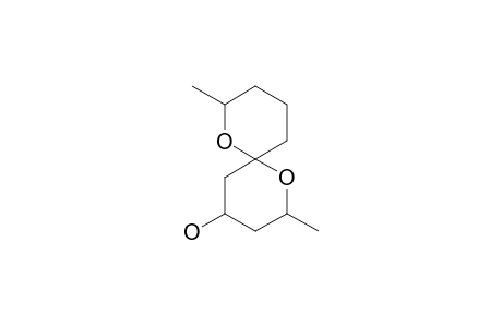 (2S,4S,6R,8R)-2,8-DIMETHYL-1,7-DIOXASPIRO-[5.5]-UNDECAN-4-OL