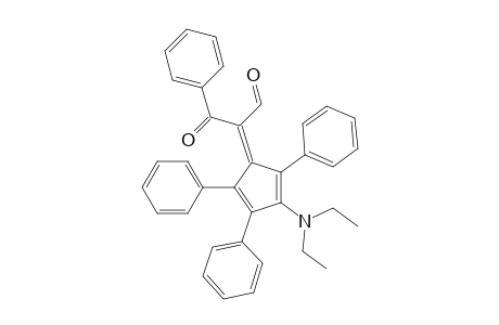 Benzenepropanal, .alpha.-[3-(diethylamino)-2,4,5-triphenyl-2,4-cyclopentadien-1-ylidene]-.beta.-oxo-