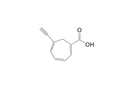6-ethynyl-1-cyclohepta-1,3,5-trienecarboxylic acid