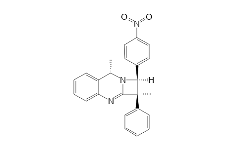 (1S*,2R*,8S*)-1,2-cis-1,8-trans-2,8-Dimethyl-1-(4-nitrophenyl)-2-phenyl-1,2-dihydroazeto[2,1-b]quinazoline