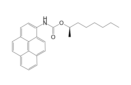 [(R)-12/(S)]-Pyrene-1-ylcarbamic acid 2-octyl ester