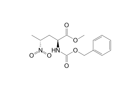 (R)-2-Benzyloxycarbonylamino-4-nitro-pentanoic acid methyl ester