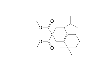 Diethyl 4-isopropyl-4,8,8-trimethyl-1,2,3,4,5,6,7,8-octahydronaphthalene-2,2-dicarboxylate