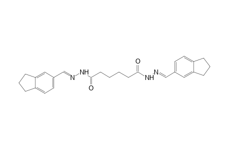 adipic acid, bis{[(5-indanyl)methylene]hydrazide}
