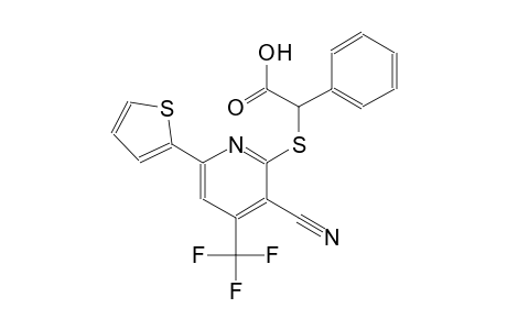 {[3-cyano-6-(2-thienyl)-4-(trifluoromethyl)-2-pyridinyl]sulfanyl}(phenyl)acetic acid